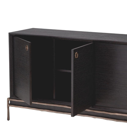 Eichholtz Premier Dresser, Charcoal Gray, Bronze, 70.87"W (114833 YV0J03YXZM)