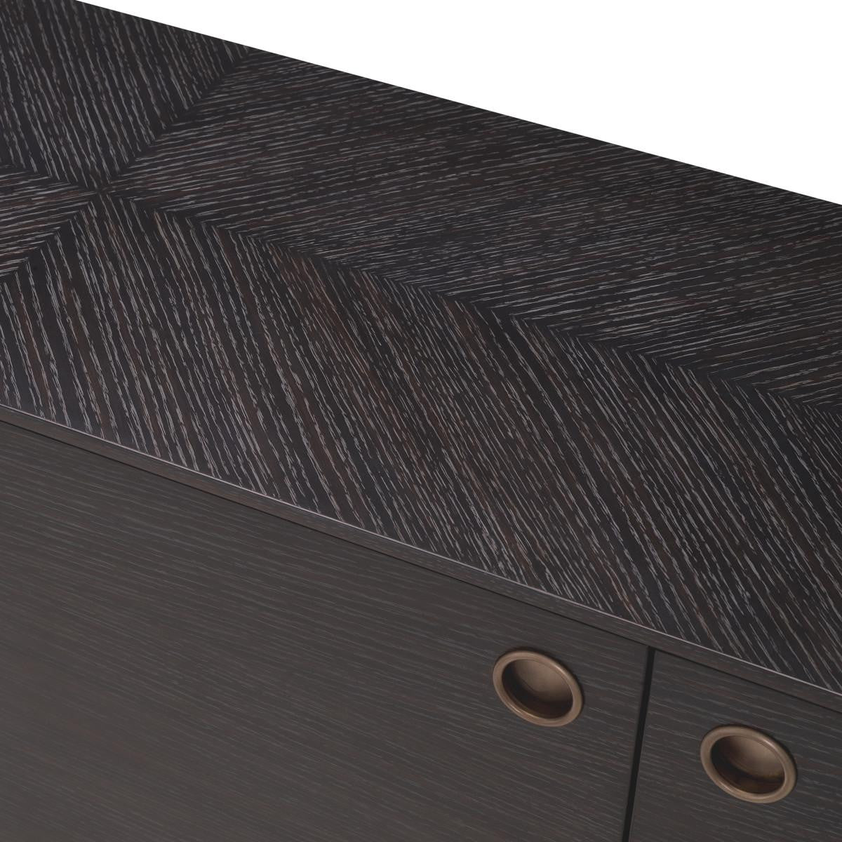 Eichholtz Premier Dresser, Charcoal Gray, Bronze, 70.87"W (114833 YV0J03YXZM)