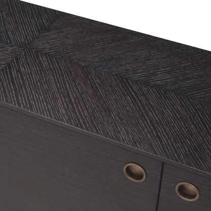 Eichholtz Premier Dresser, Charcoal Gray, Bronze, 70.87"W (114833 YV0J03YXZM)