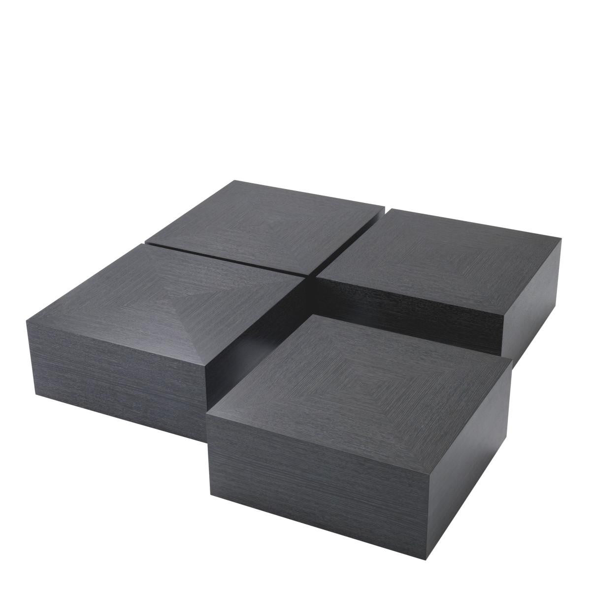 Eichholtz Puro Coffee Table, Set of 4, Charcoal Gray, 25.59"W (114435 ), Eichholtz 114435 YV0J03YVZQ