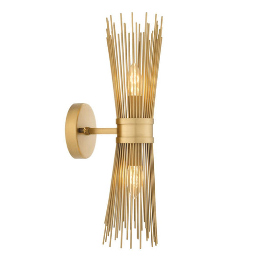 Eichholtz Romeo Wall Sconce, 2-Light, Antique Brass, 4.72"W (113549UL YV0J041YNR)