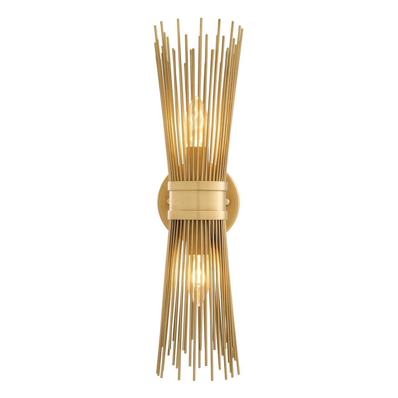 Eichholtz Romeo Wall Sconce, 2-Light, Antique Brass, 4.72"W (113549UL YV0J041YNR)
