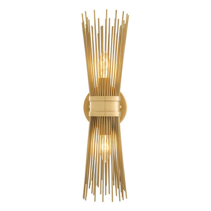 Eichholtz Romeo Wall Sconce, 2-Light, Antique Brass, 4.72"W (113549UL YV0J041YNR)