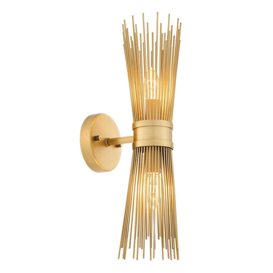 Eichholtz Romeo 2 Light Wall Sconce Antique Brass