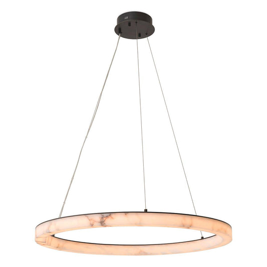 Eichholtz Sankt Chandelier Large Alabaster, Bronze