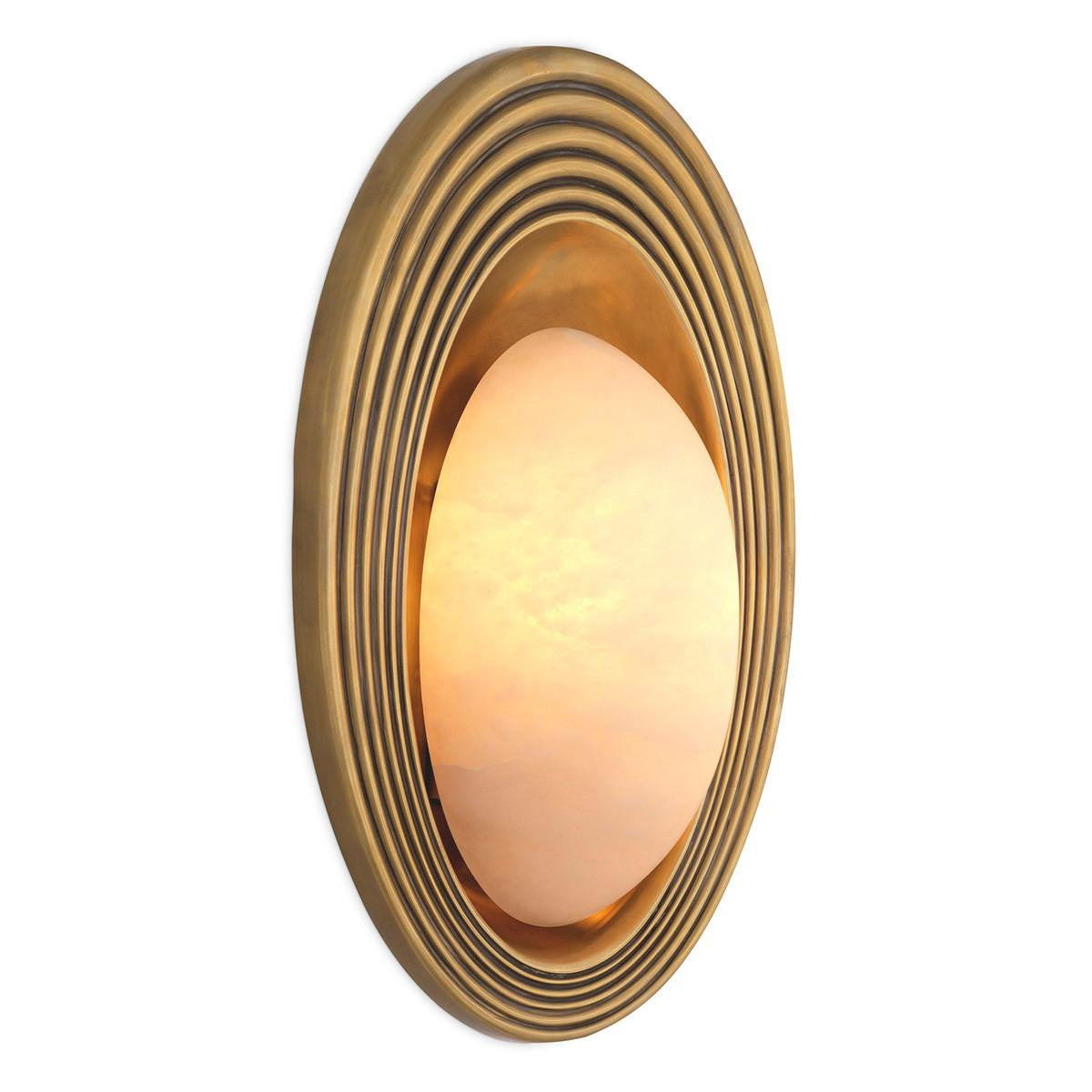 Eichholtz Savono Wall Sconce Vintage Brass