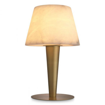 Eichholtz Scarlette Table Lamp Antique Brass, Black, Alabaster