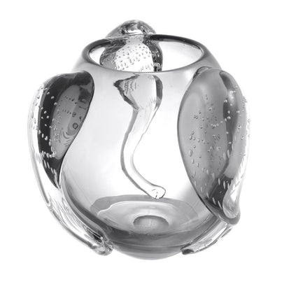 Eichholtz Sianluca Vase, Large, Gray Glass, 11.02"H (114690 YV0J041XPZ)