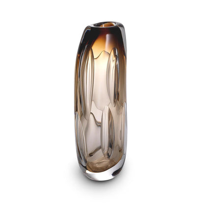 Eichholtz Sianni Vase, Large, Brown Glass, 13.39"H (114702 YV0J041XQ2)