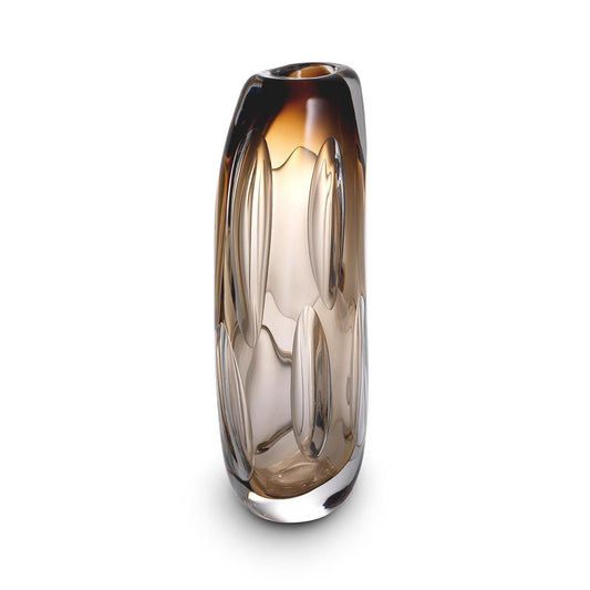 Eichholtz Sianni Vase, Large, Brown Glass, 13.39"H (114702 YV0J041XQ2)