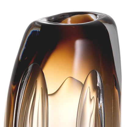 Eichholtz Sianni Vase, Large, Brown Glass, 13.39"H (114702 YV0J041XQ2)