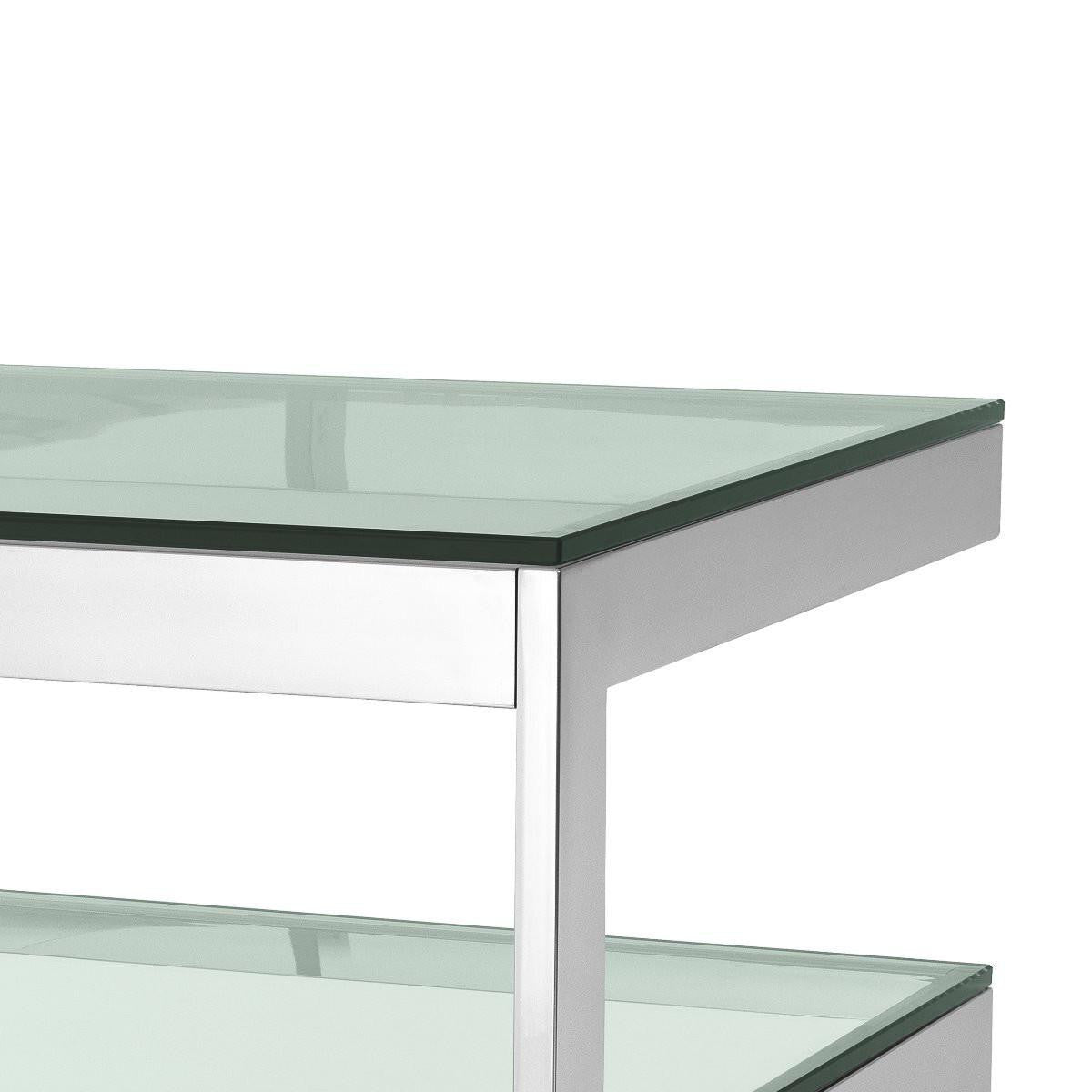 Eichholtz Gamma Side Table - Silver