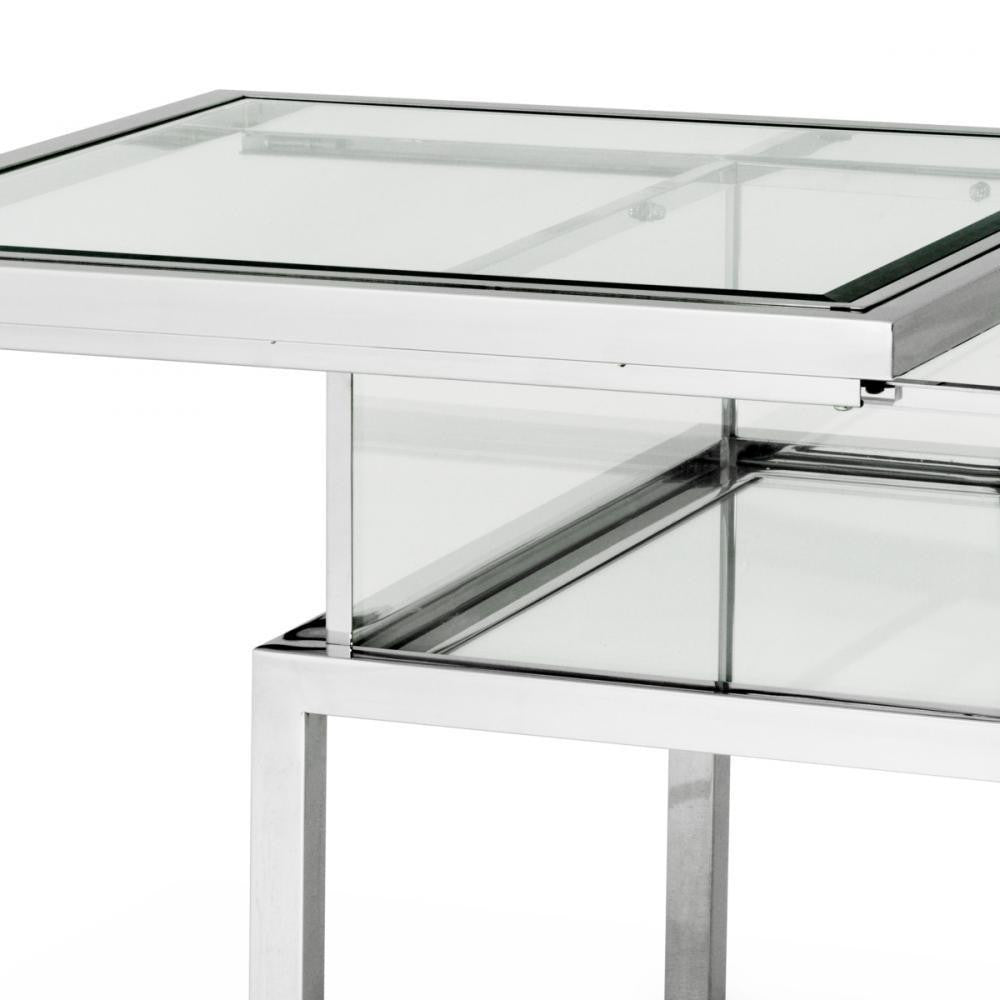Eichholtz Harvey Side Table - Silver