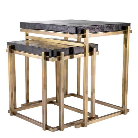 Eichholtz Side Table Niemeyer set of 2, Eichholtz 116966 YV0J0451A7