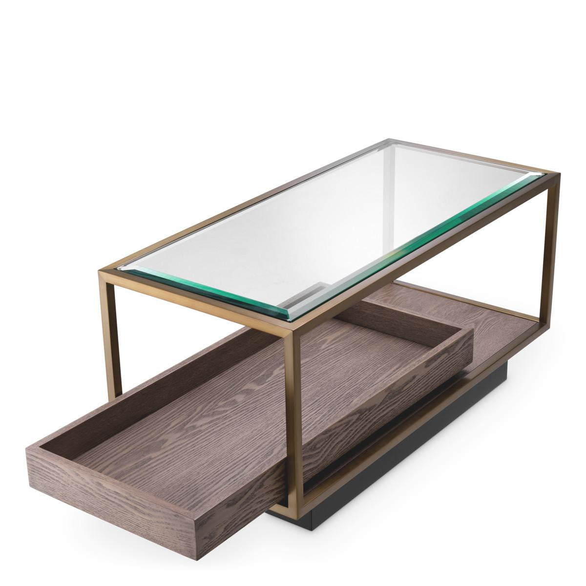 Eichholtz Roxton Side Table - Brushed Brass