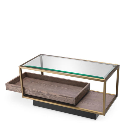 Eichholtz Roxton Side Table - Brushed Brass