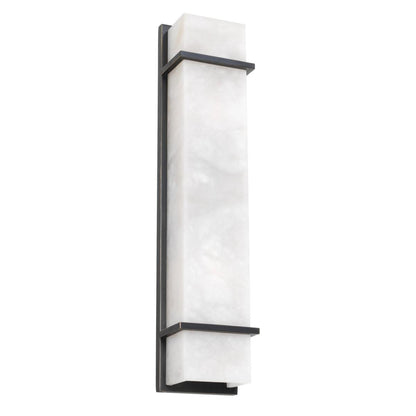Eichholtz Spike Wall Sconce, 2-Light, Large, Alabaster, Bronze, 5.12"W (114444UL YV0J041YNZ)