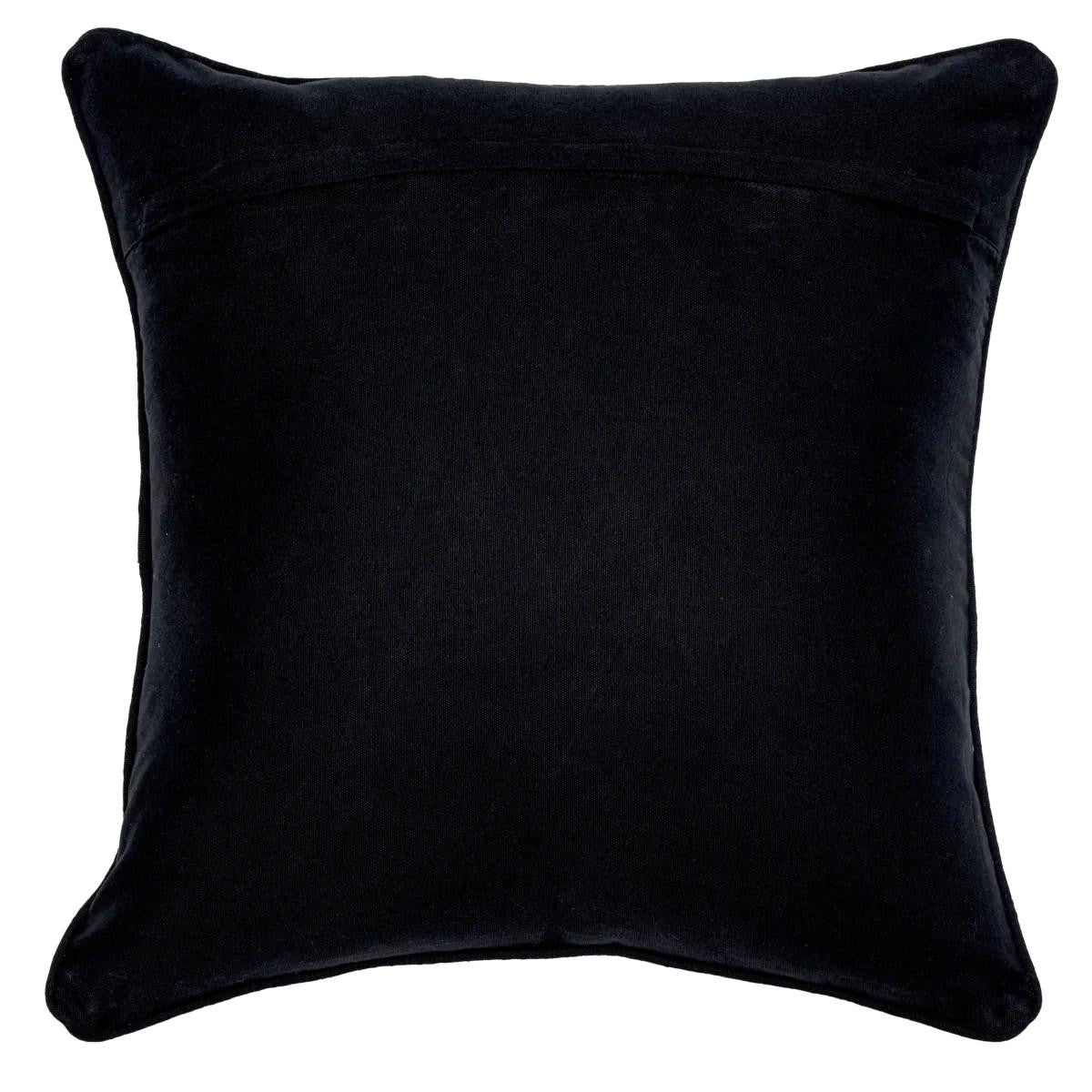 Eichholtz Splender Pillow, Square, Black, Gold, 19.69"W (115073 YV0J03YWZP)