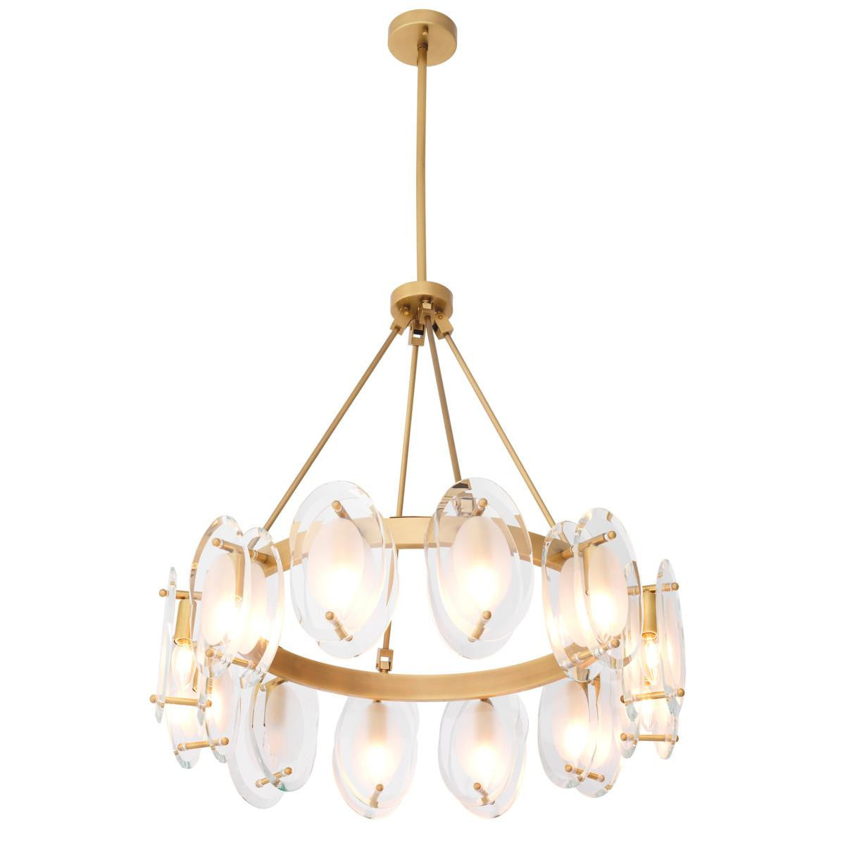 Eichholtz Sublime Chandelier, 12-Light, Antique Brass, 29.53"W (114592UL YV0J03YV0Q)
