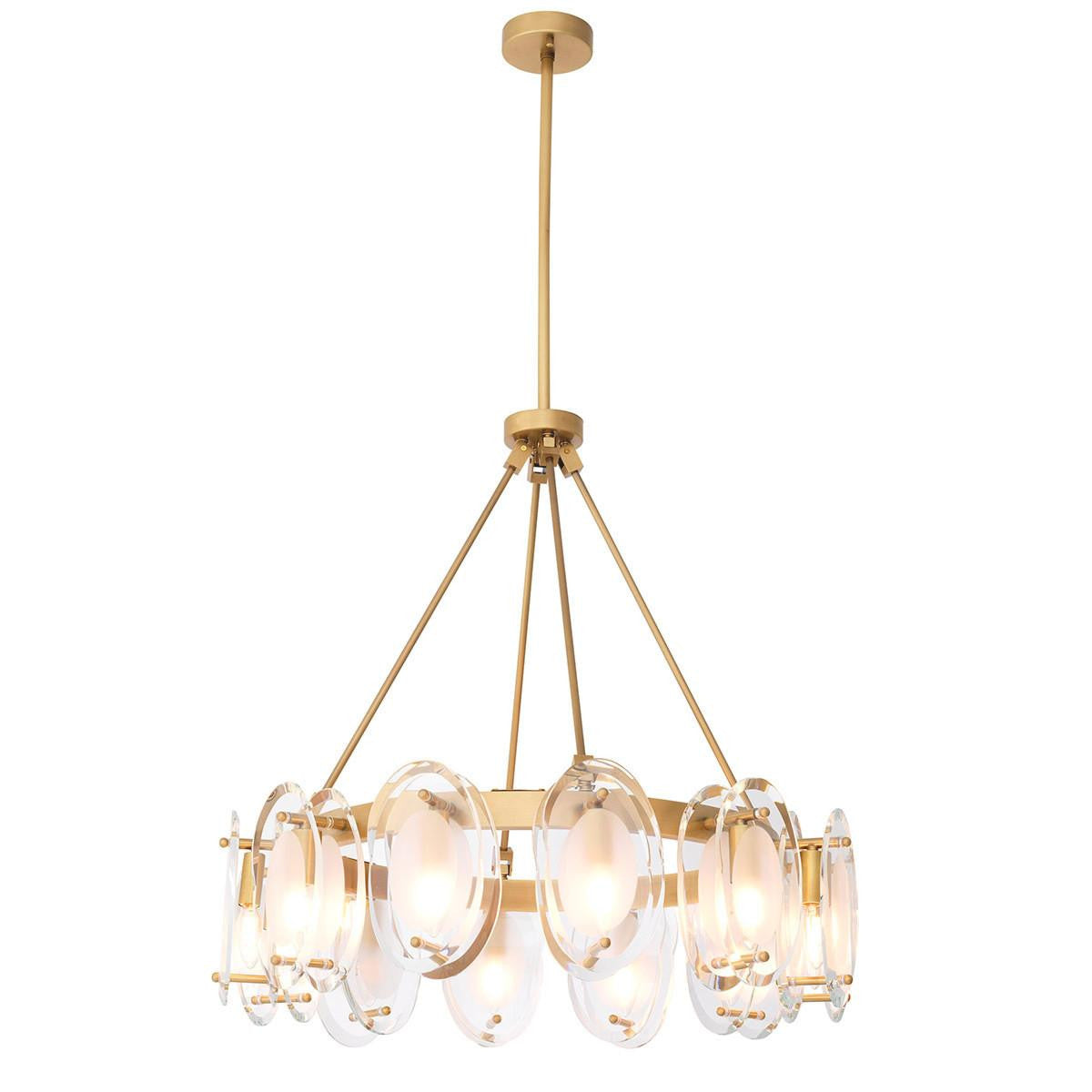 Eichholtz Sublime 12 Light Chandelier Antique Brass