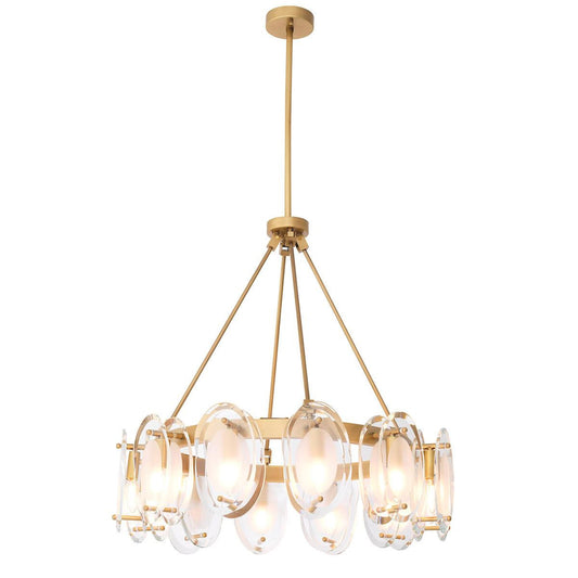 Eichholtz Sublime 12 Light Chandelier Antique Brass