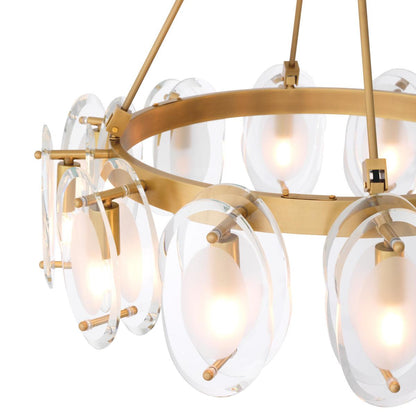 Eichholtz Sublime Chandelier, 12-Light, Antique Brass, 29.53"W (114592UL YV0J03YV0Q)