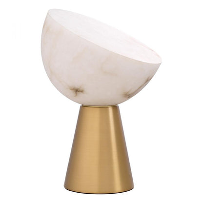 Eichholtz Table Lamp Chamonix Antique Brass, Alabaster
