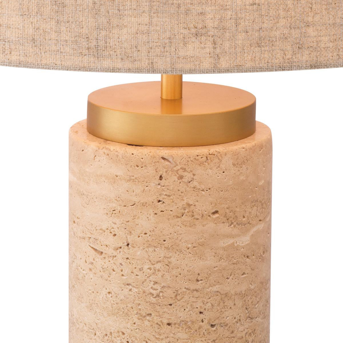 Eichholtz Lxry Table Lamp - Travertine