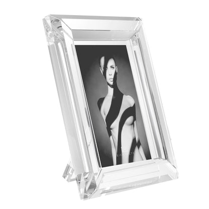 Eichholtz Theory Picture Frame, Small, Set of 2, Crystal glass, 6.3"W (112700 YV0J041RUQ)