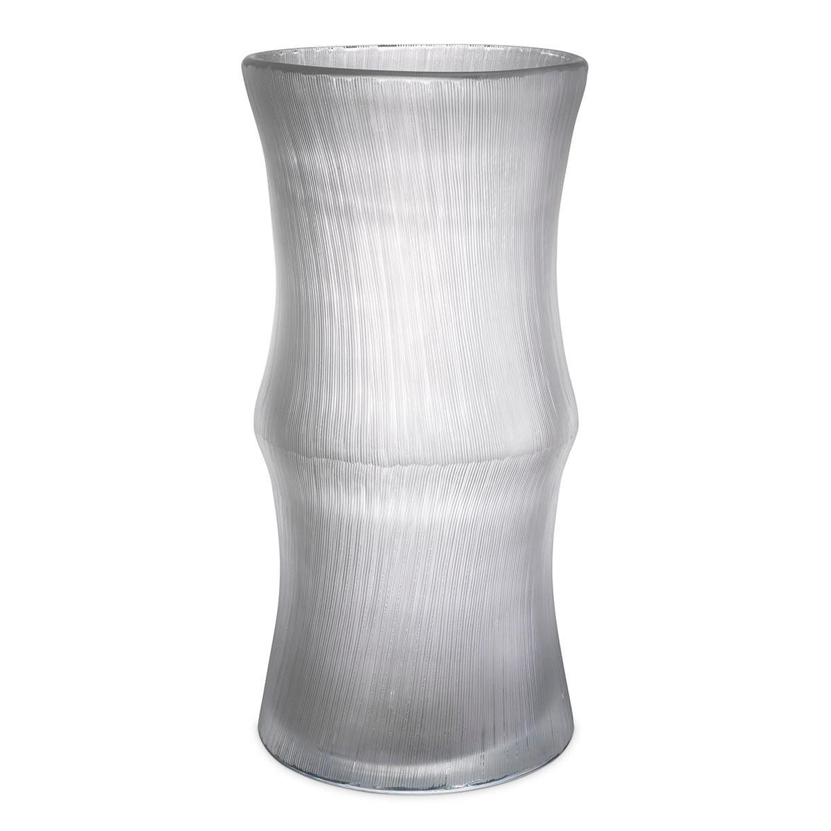 Eichholtz Thiara Vase, Clear Glass, 14.76"H (114914 YV0J041XQ5)
