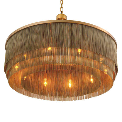 Eichholtz Tissot Chandelier, 10-Light, Large, Antique Brass, 35.43"W (115911UL YV0J03YV0Z)