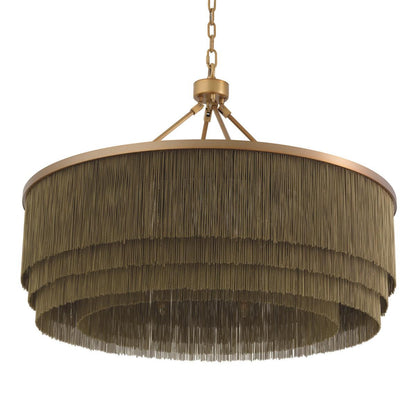 Eichholtz Tissot Chandelier, 10-Light, Large, Antique Brass, 35.43"W (115911UL YV0J03YV0Z)