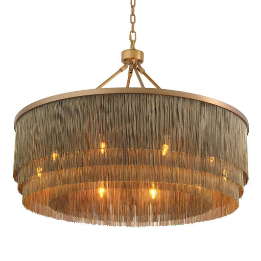 Eichholtz Tissot Chandelier Antique Brass