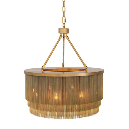 Eichholtz Tissot Chandelier, 8-Light, Small, Antique Brass, 23.62"W (115910UL YV0J03YV10)