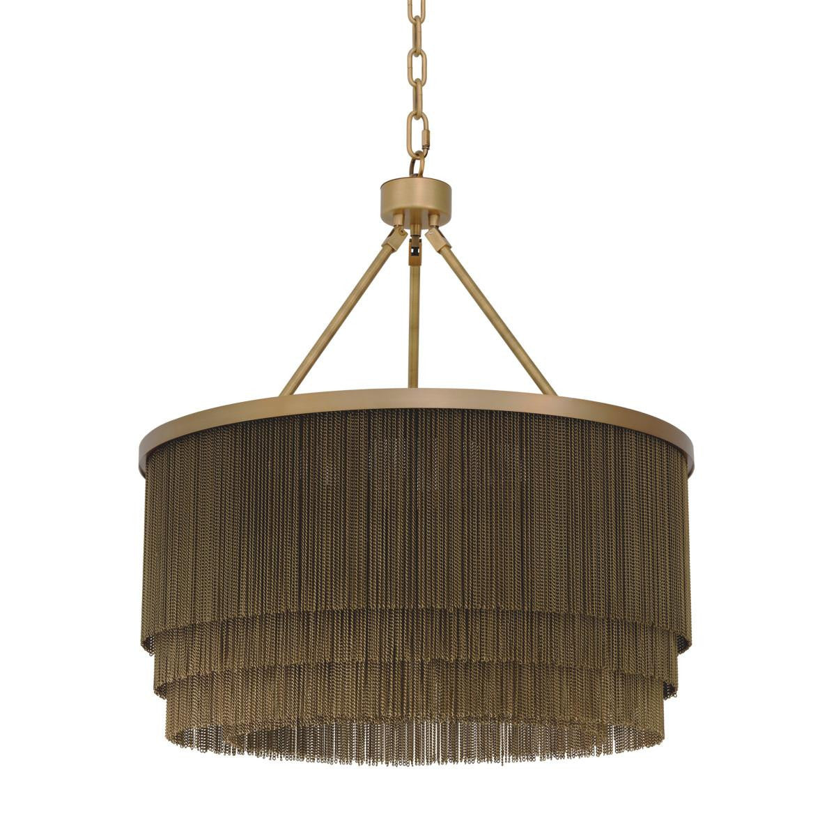 Eichholtz Tissot Chandelier, 8-Light, Small, Antique Brass, 23.62"W (115910UL YV0J03YV10)