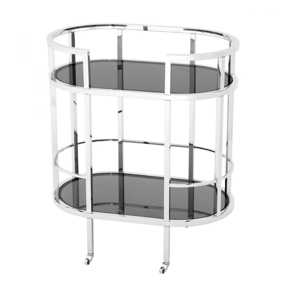 Eichholtz Townhouse Trolley - Silver