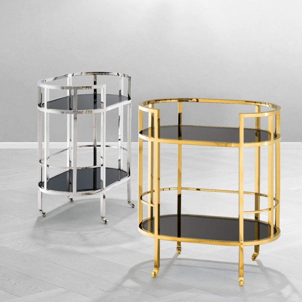 Eichholtz Townhouse Trolley - Silver