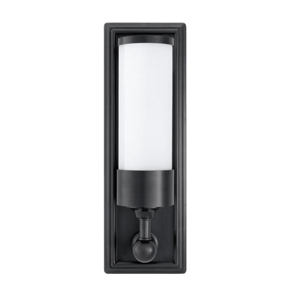 Eichholtz Valentine Wall Sconce, 1-Light, Bronze, Frosted Glass, 4.92"W (111509UL YV0J041YP5)