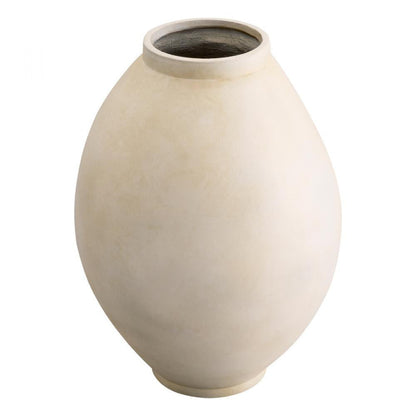 Moon Jar Vase Sand Large