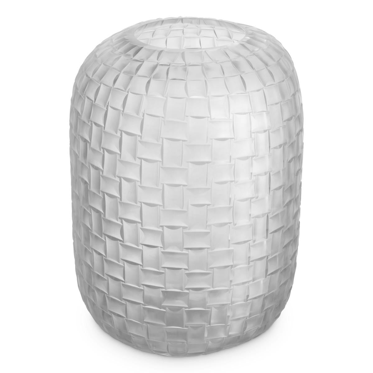 Eichholtz Varese L Vase - Frosted