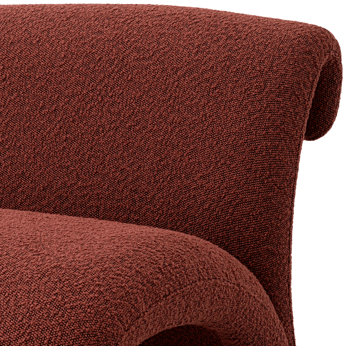 Eichholtz Vignola Armchair, Boucle Rouge Fabric, 26.38"H (A117131 YV0J03YU1Y)