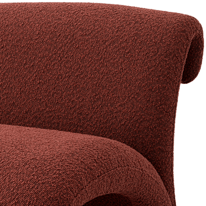 Eichholtz Vignola Armchair, Boucle Rouge Fabric, 26.38"H (A117131 YV0J03YU1Y)