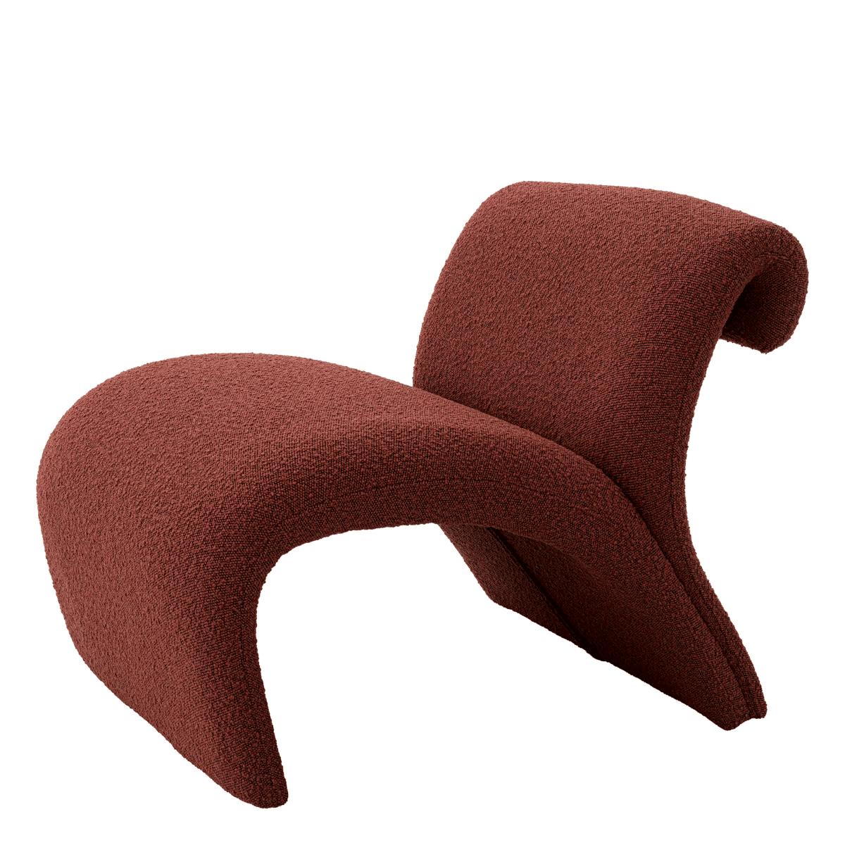 Eichholtz Vignola Armchair, Boucle Rouge Fabric, 26.38"H (A117131 YV0J03YU1Y)