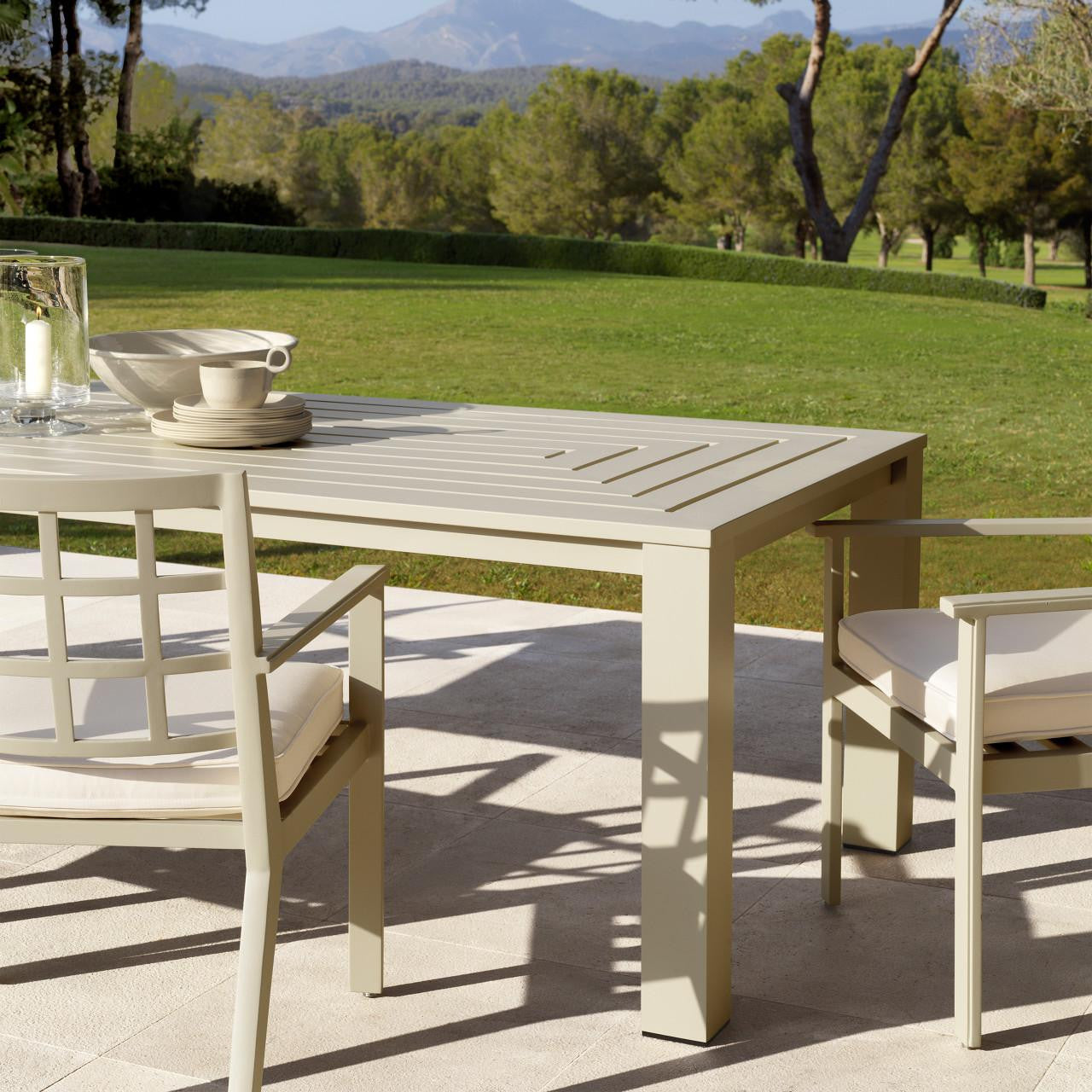 Eichholtz Vistamar Outdoor Dining Table - Sand