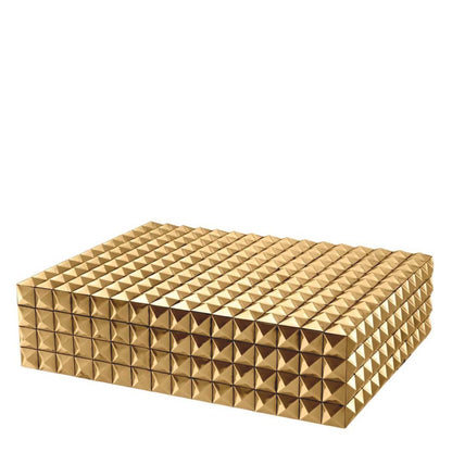 Eichholtz Vivienne Box, Large, Gold, 15.75"W (110051 YV0J03YR30)