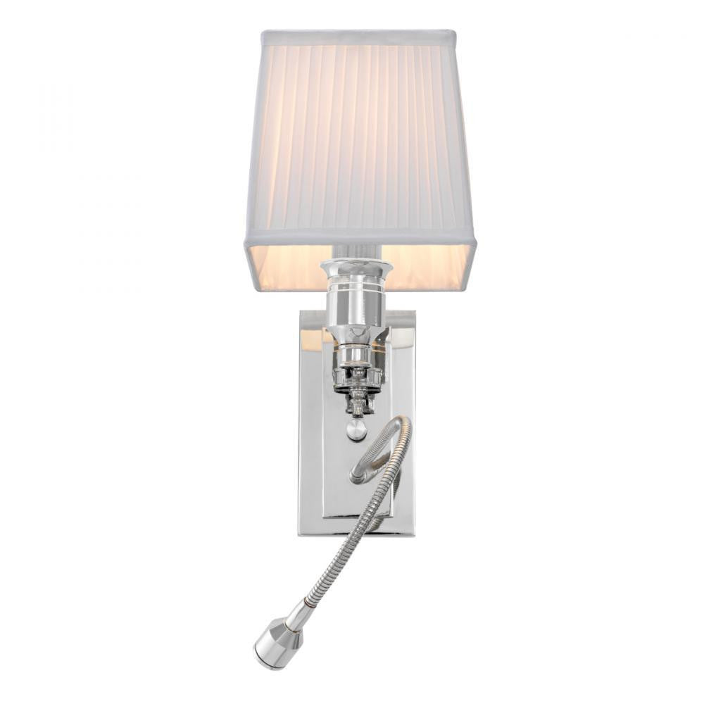 Eichholtz Wall Lamp Ellington Nickel