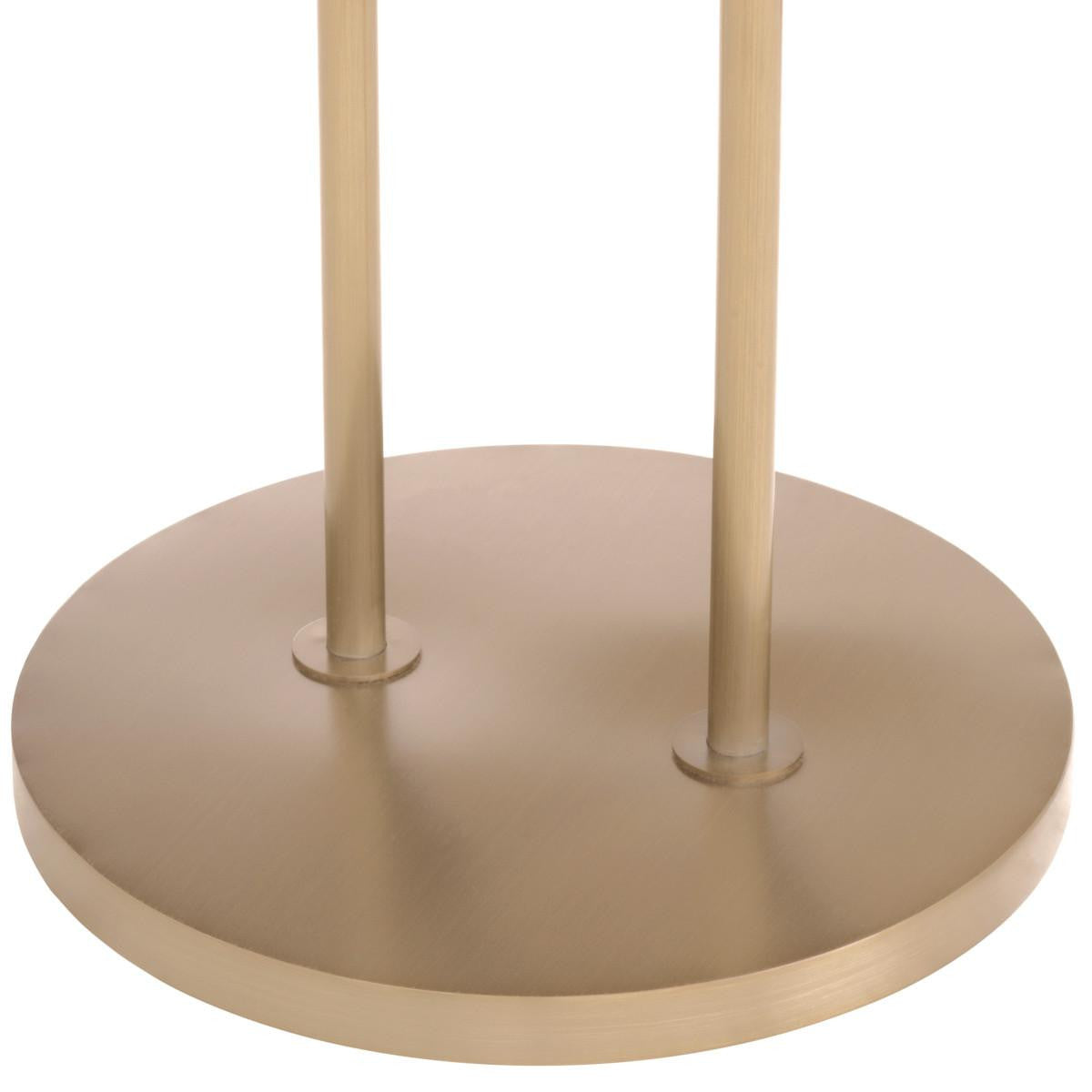 Eichholtz Zappa Side Table, Brushed Brass, Black, 22.83"H (117493 YV0J041VNQ)
