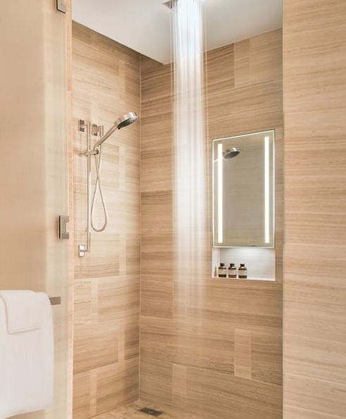 Electric Mirror Acclaim Fog-Free Lighted Mirror, Without Downlig Clear