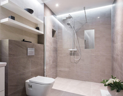 Electric Mirror Aqua Fog-Free Mirror, Clear, 11.75"H x 11.75"W x 0.56"D (INS-1111 YUU6011Y4K)