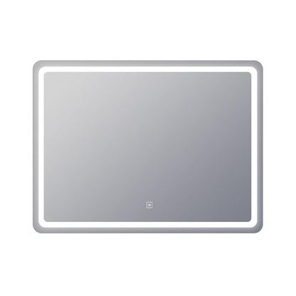 Electric Mirror Aria Lighted Mirror, Ava Technology, Integrated LED, Clear, 36"H x 36"W x 1.75"D (ARI-3636-AE YUU6011X4X)